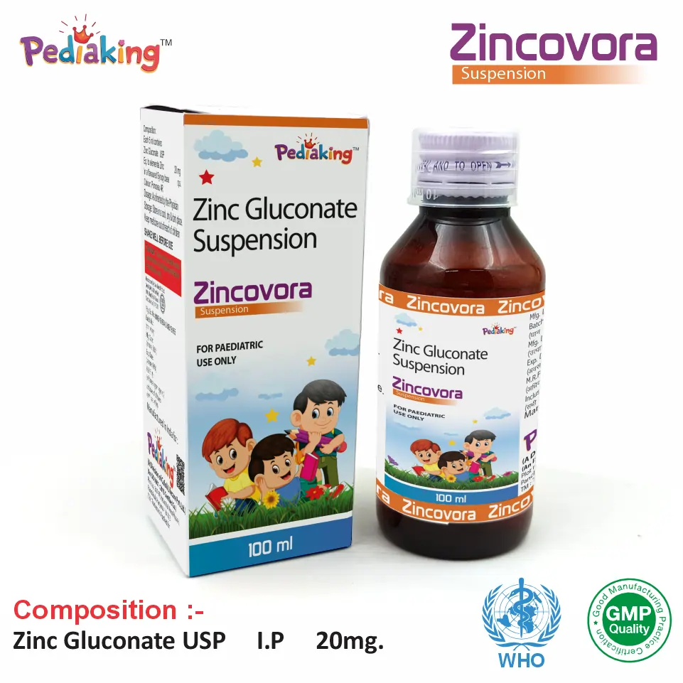 Zinc Gluconate 20mg syrup at best price